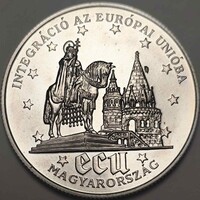 MNB ezüst 500 Forint ECU