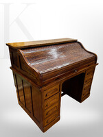 Large antique roll-top desk for placement