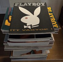 A magyar Playboy első időszakának összes példánya 1989-1993