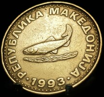 Észak Macedónia 2 Dénár, 1993 E10G6