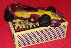Retro MAJORETTE MARVEL Iron Man a VASEMBER autója fém kisautó 1:64 a képek szerint