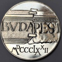 MNB ezüst 100 Forint 1972 BP Budapest
