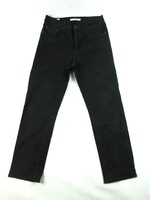 EREDETI LEVIS 724 HIGH RISE STRAIGHT (W29 / L28) NŐI SZTRECCSES FEKETE FARMER