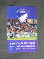 Kártyanaptár,Békéscsaba,Előre SE labdarúgó klub,foci,akadémia, 2023   (licites)