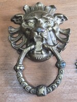 Copper Lion Door Knocker