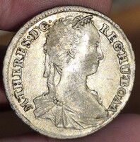 Mária Terézia 1743 KB 15 krajcár XV