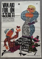 Van aki forrón szereti filmplakát