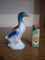 Porcelán kacsa. 12,3 cm. Hibátlan. Jelzett