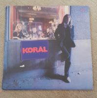 Korál 1980, Korál című debütáló albuma bakelit