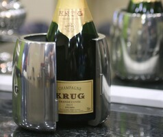 CHAMPAGNE CLUB - KRUG Champagne ónból készült jégmentes hűtő gyűrű