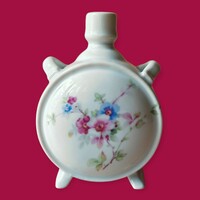 Zsolnay Porcelánmanufaktúra porcelán kulacs – kézzel festett virágmintás