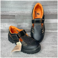 Coverguard Bosco footwear fekete-narancssárga unisex munkavédelmi zárt szandál 39