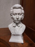 Gyönyörű Herendi Mozart büszt
