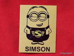 SIMSON MINYONOK / MINIONS HŰTŐMÁGNES
