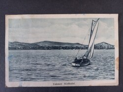 Régi képeslap Magyar Velence Fürdő 1934 Karinger