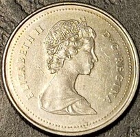 Kanada 10 cent, 1989.
