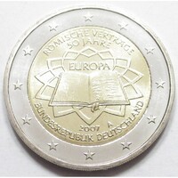 Németország,2 euro 2007 A - Római Szerződés aUNC+ ötvözet