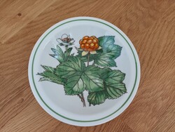 Újszerű állapotú IKEA vintage Marguerite Walfridson szedres tálka, tál, botanikás kompótos tányér