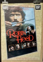Filmes relikvia Robin Hood eredeti film plakát magyarországi videoplakát 1993