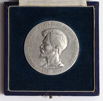Petőfi Sándor aluminium érem dobozában 1973