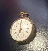 Ezüst IWC Schaffhausen zsebóra 1896