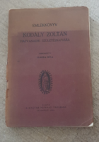 Emlékkönyv Kodály Zoltán hatvanadik születésnapjára. 1943