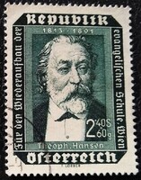 A992p / Ausztria 1953 Újjáépítés bélyegsor 2.40 + 60 gr. értéke pecsételt