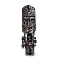 F. Jankovics Judit ? vintage Afro kerámia fali maszk - 53516