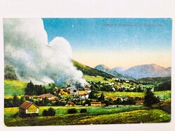 1915. I. világháború , Tarvisio csata - antik képeslap, KUK rohamcsapat, 31. gyaloghadosztály pecsét