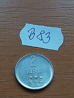 SAN MARONO 2 LIRA 1972 Alumínium, Szent Marinus (San Marino állam megalapítója)  B83
