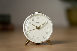 Mid Century Diehl Table Clock / Retro / Old / Made in Germany