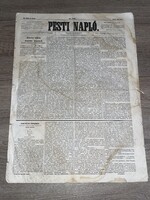 Pesti Napló  napilap 1854 április 26