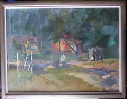 Id. Benedek Jenő: Balatonpart