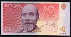 Észtország 10 krooni UNC 2006