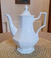 Johnson Brothers Heritage White vintage English porcelain coffee pot