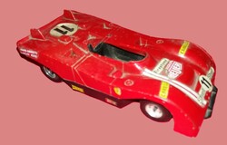Vintage Polistil olasz modell / játék fém kisautó FERRARI 312 PB MARIO ANDRETTI képek szerint