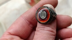 Náci II.vh nyugati fal gyűrű pecsétgyűrű