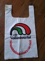 Retro reklám szatyor Volántourist