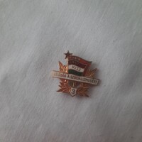 Kommunista Ifjúsági Szövetség "Ifjúság a szocializmusért " 3. jelvény