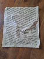 Retro reklám szatyor Állami Könyvterjesztő Vállalat
