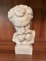 Herendi Munkácsy Büszt-mellszobor