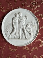 Bing & Grøndahl (B&G) Porcelán plakett