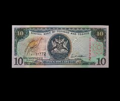 UNC TRINIDAD & TOBAGÓ 5 DOLLÁRJA - 2006