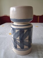 Retro sómázas kerámia váza / kőcserép edény