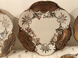 TÁNYÉR  - PORCELÁN -  BAVARIA  WINTERLING - 11 cm - ARANYOZOTT