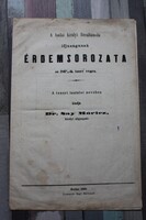 A budai királyi főreáltanoda ÉRDEMSOROZATA 1869.