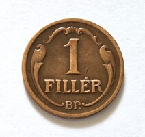 1 Fillér 1939.