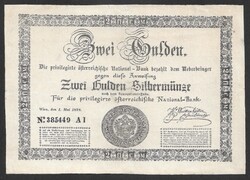 2 gulden 1848 F (restaurált)