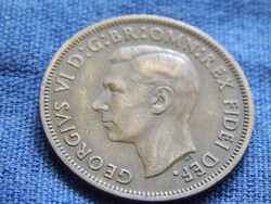 Egyesült Királyság  1/2 Penny 1949