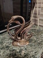 Hattyús szalvètatartó ezüstözött?